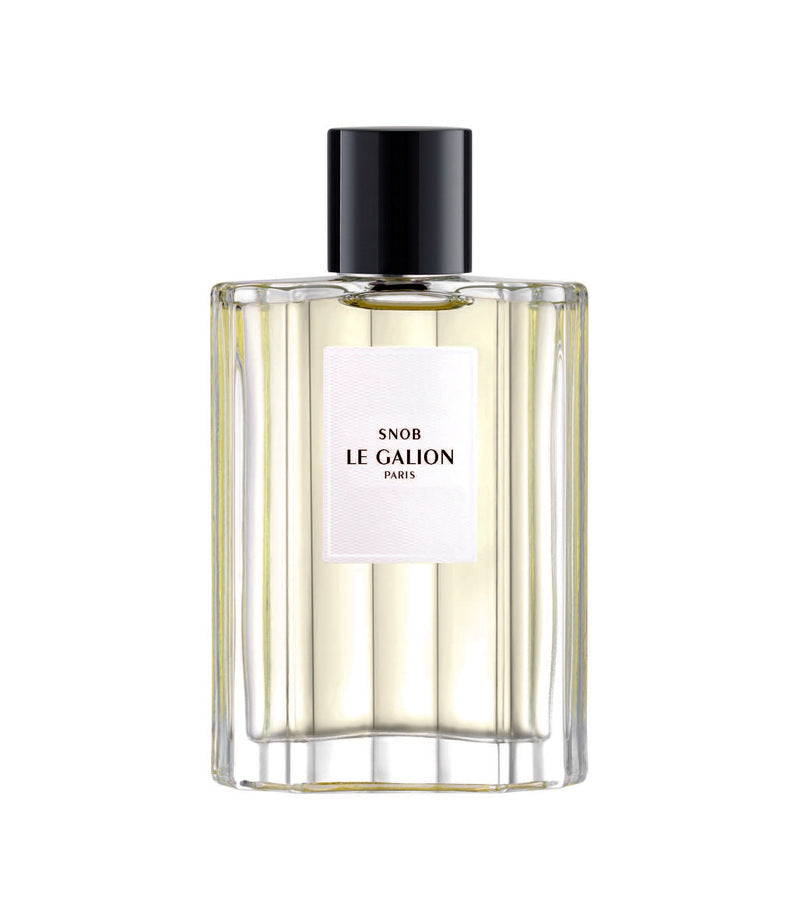 Snob by LE GALION, authentic bottle on a white background