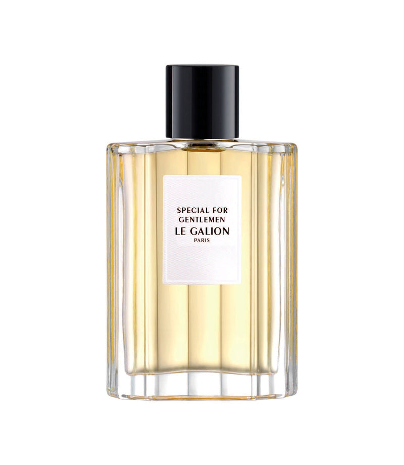 Special for Gentlemen by LE GALION, authentic bottle on a white background