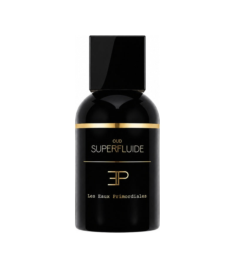 LES EAUX PRIMORDIALES OUD SUPERFLUIDE authentic full bottle on pure white
