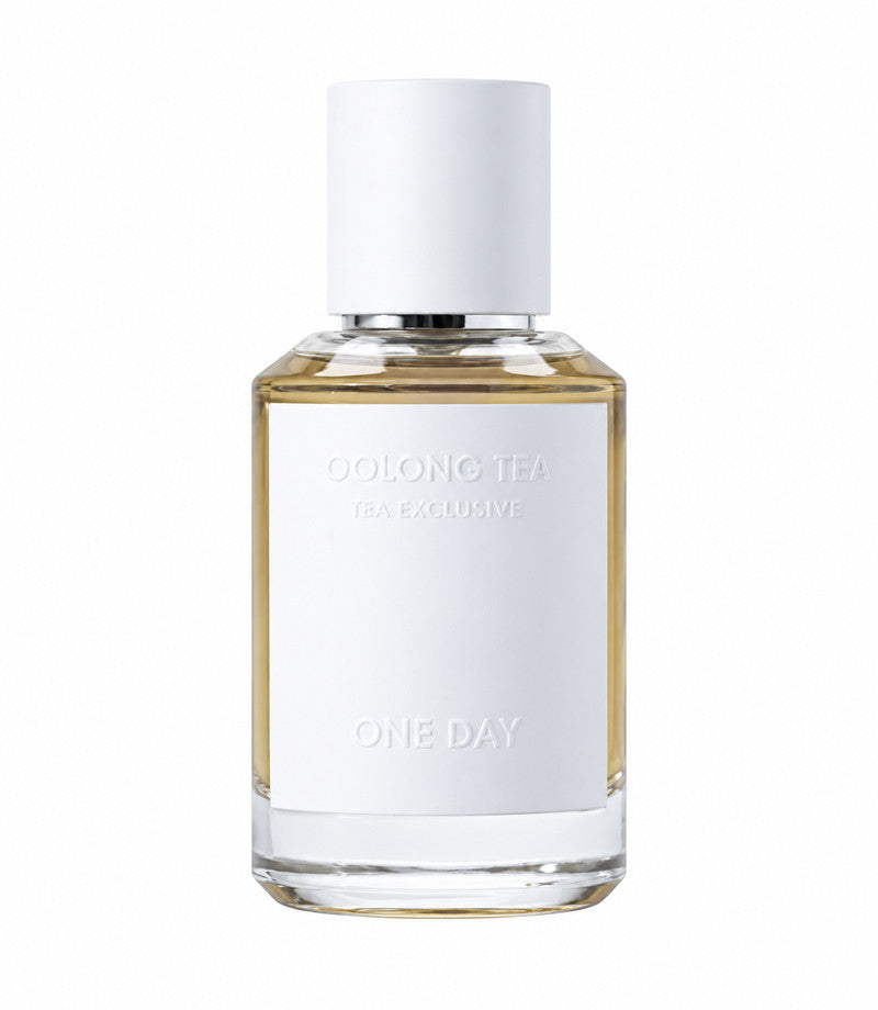 ONE DAY OOLONG TEA full bottle on a pure white background