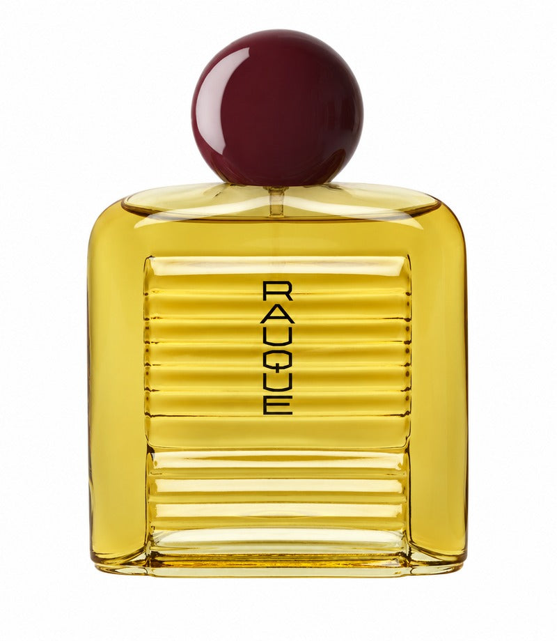 Rauque by ROBERTO GRECO: authentic original bottle on white