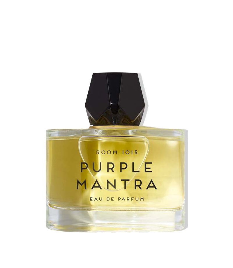 Room 1015 Purple Mantra Eau de Parfum full bottle on white