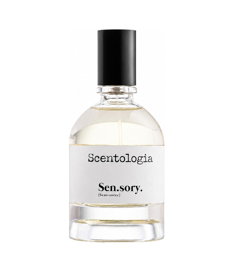 Sensory by Scentologia — authentic full bottle on white