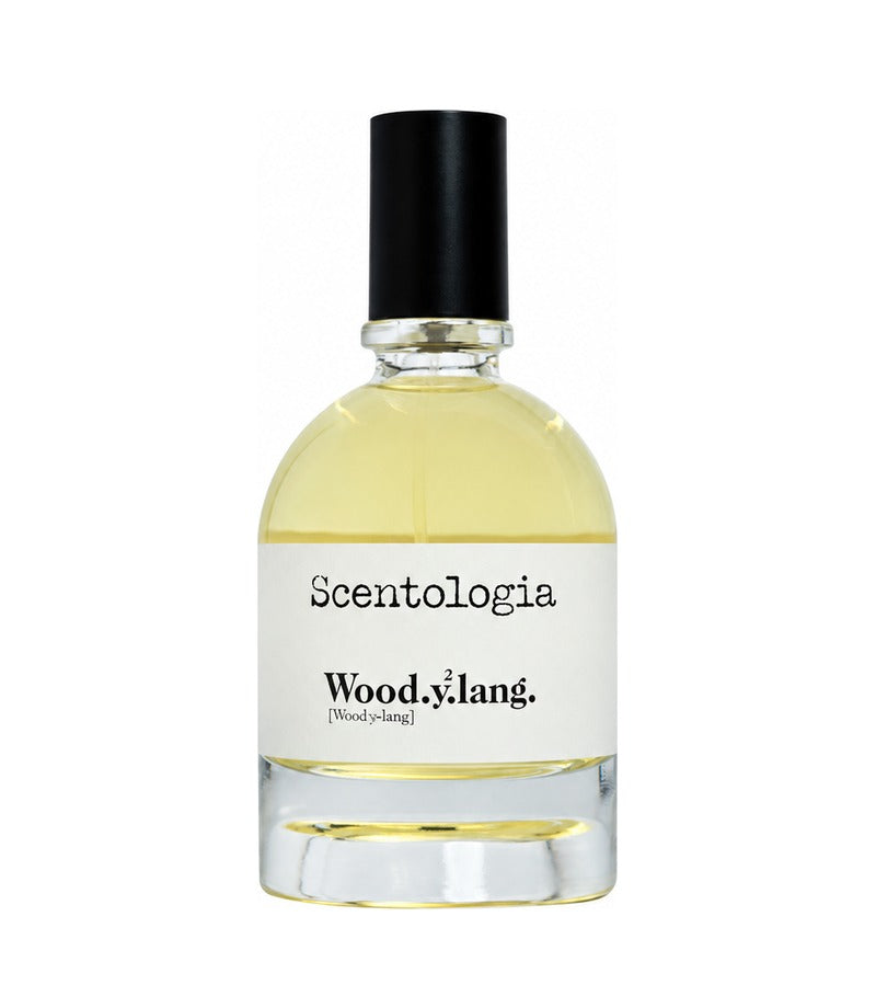 Woodylang by Scentologia — authentic full bottle on white