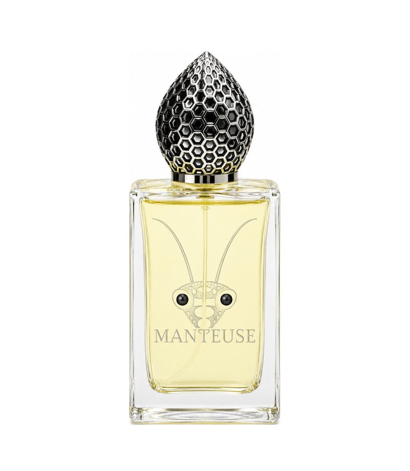 Manteuse by Stéphane Humbert Lucas authentic bottle on white
