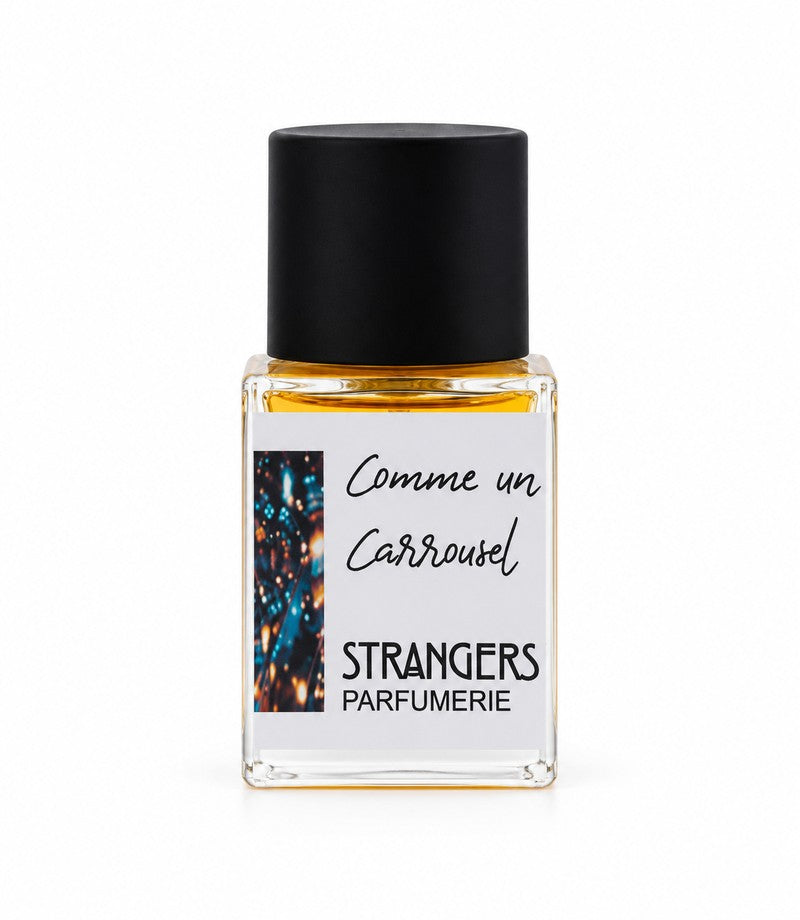 Comme un Carrousel by STRANGERS PARFUMERIE, authentic original bottle on white