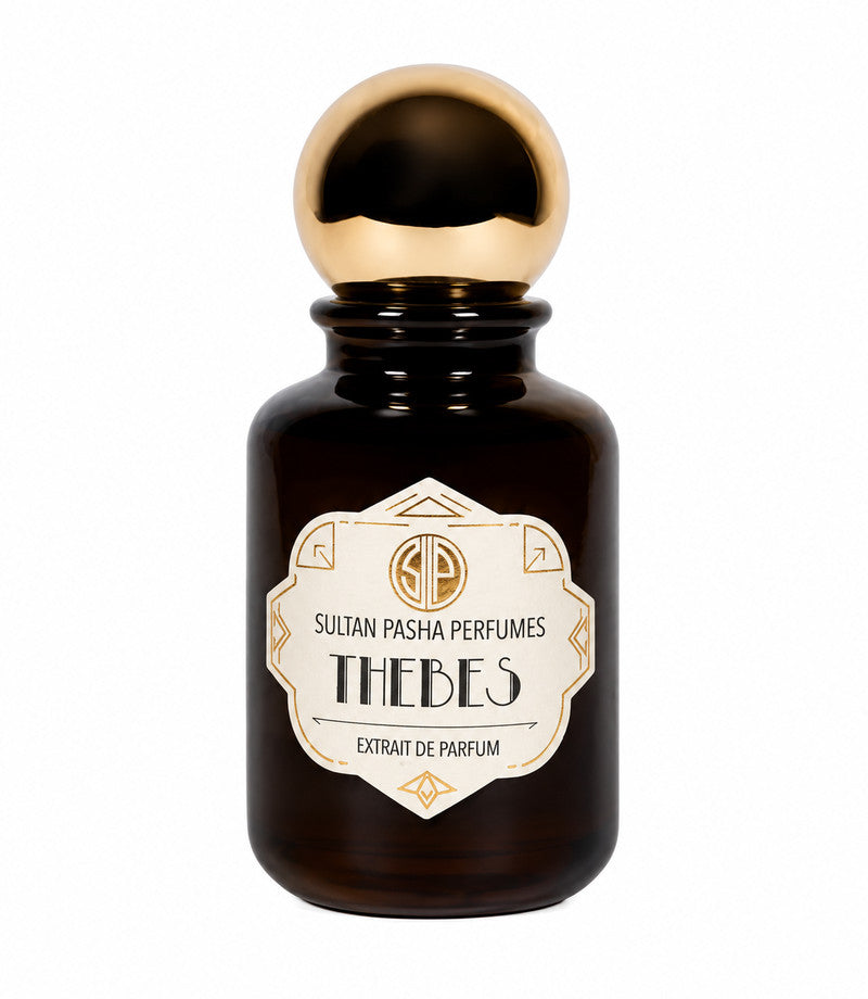 SULTAN PASHA PERFUMES THEBES full bottle on a pure white background