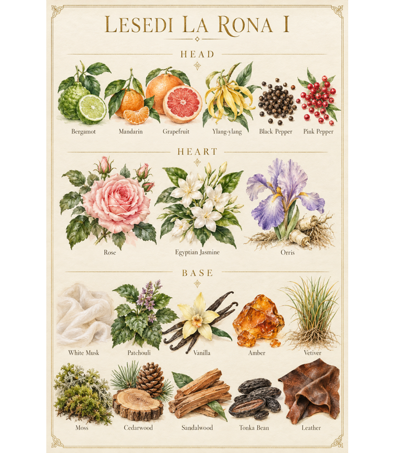 Graff Lesedi La Rona I complete fragrance notes