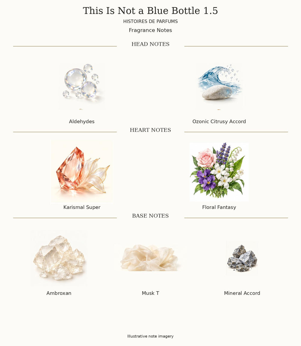 THIS IS NOT A BLUE BOTTLE 1.5 by Histoires de Parfums complete fragrance notes