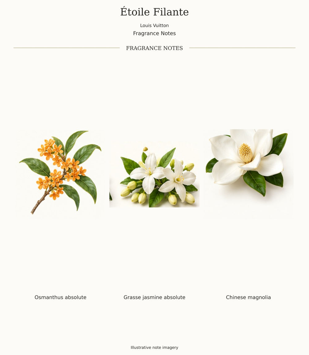 Étoile Filante by Louis Vuitton — complete fragrance notes