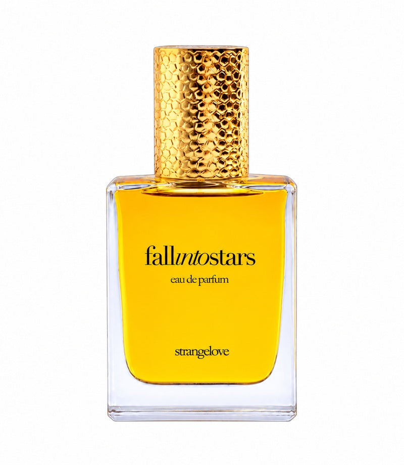 Fall Into Stars by Strangelove NYC — authentic original bottle on pure white