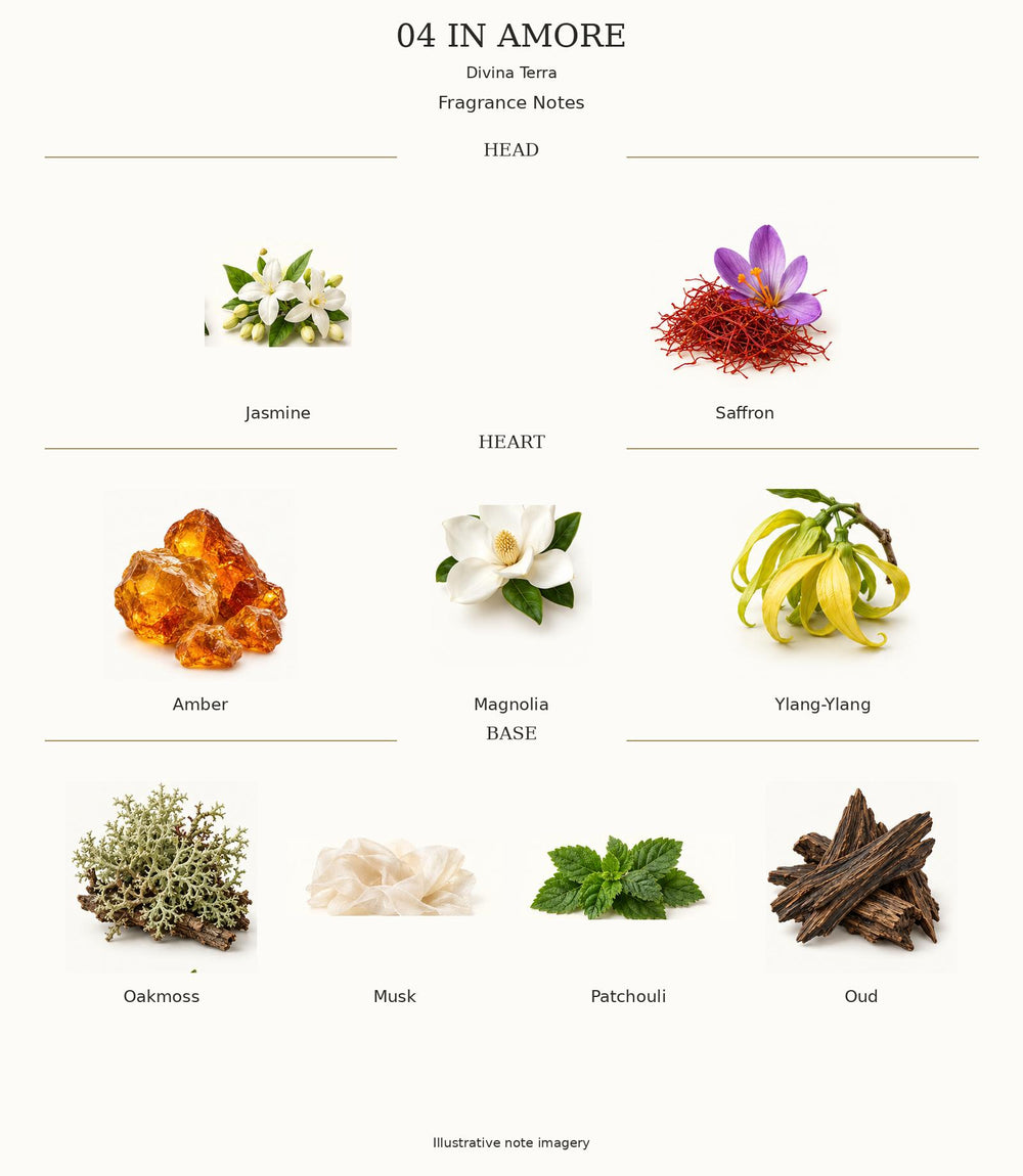 04 IN AMORE complete fragrance notes