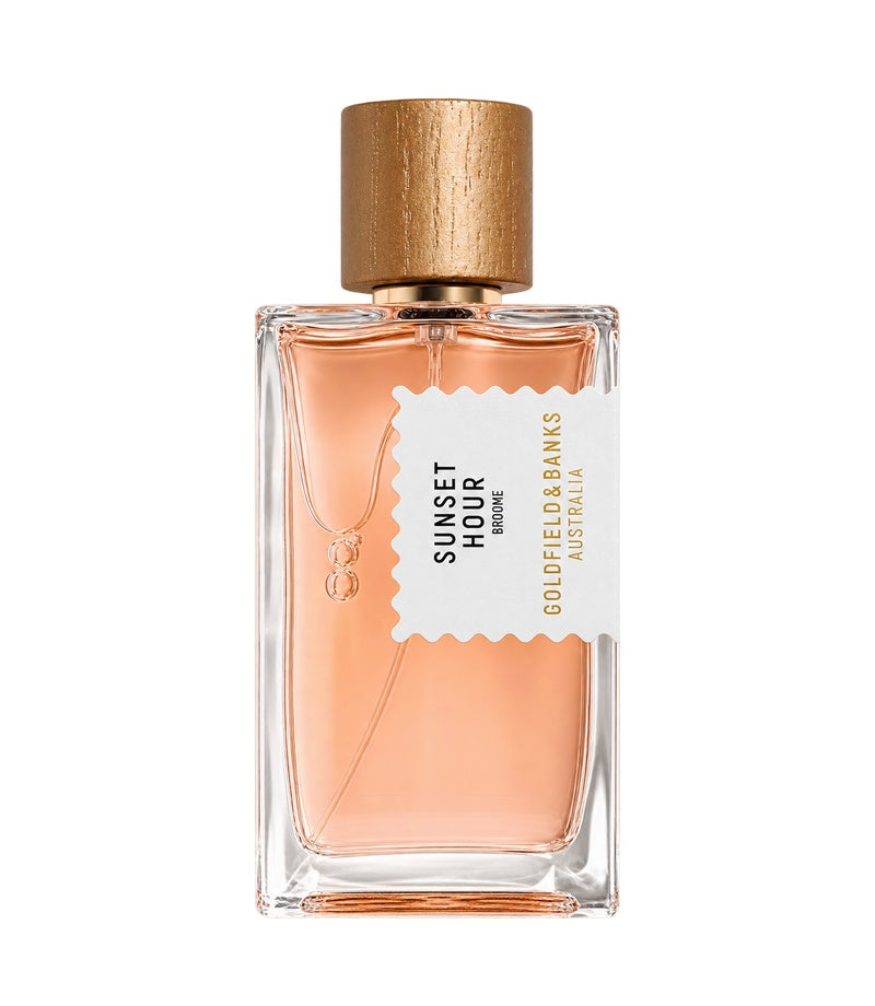 Authentic full bottle of Sunset Hour by Goldfield & Banks