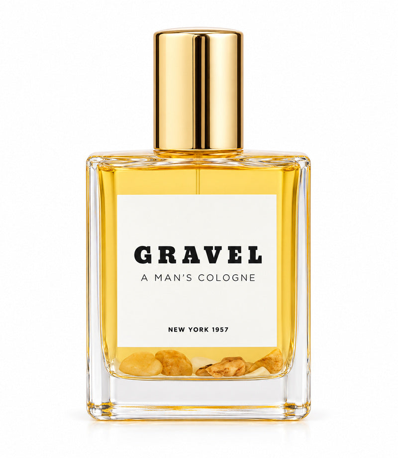 Authentic full bottle of A Man's Cologne by Gravel