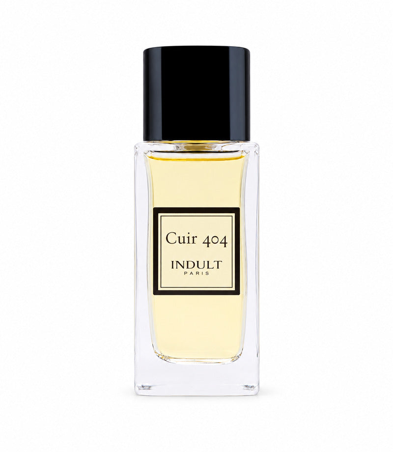 Indult Cuir 404 original full bottle on a clean white background