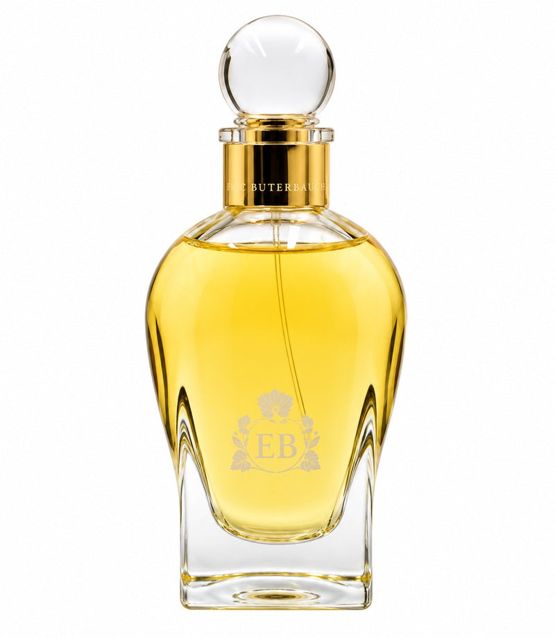NICK'S SUNFLOWER — authentic original fragrance bottle on pure white