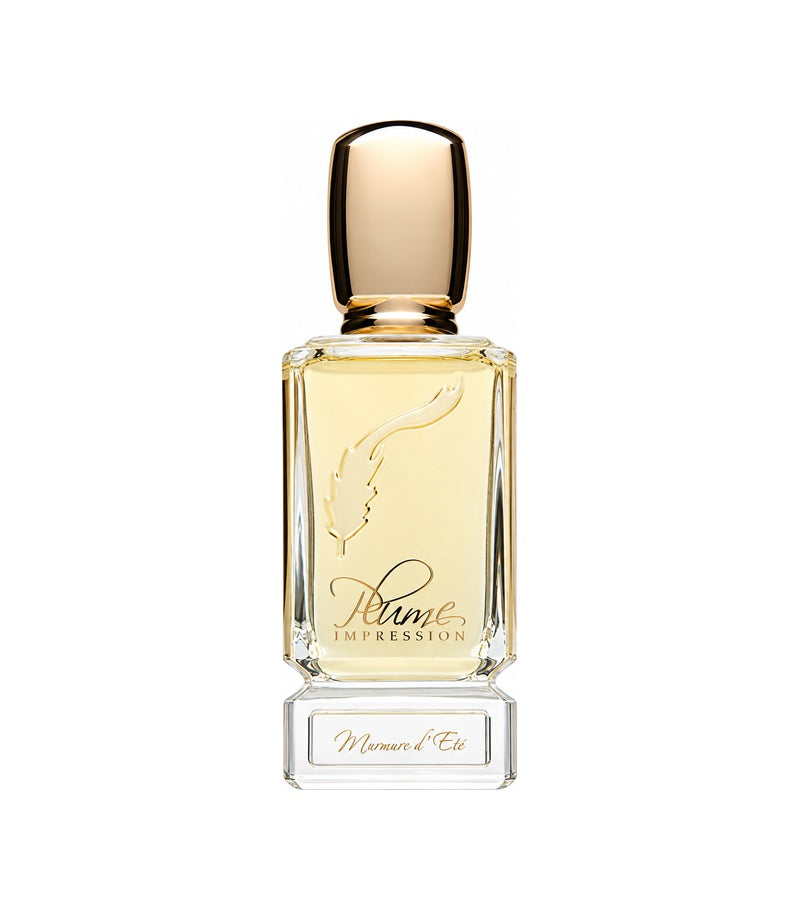 MURMURE D'ETE by PLUME IMPRESSION full bottle on pure white