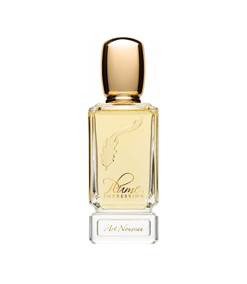 ART NOUVEAU by PLUME IMPRESSION full bottle on pure white