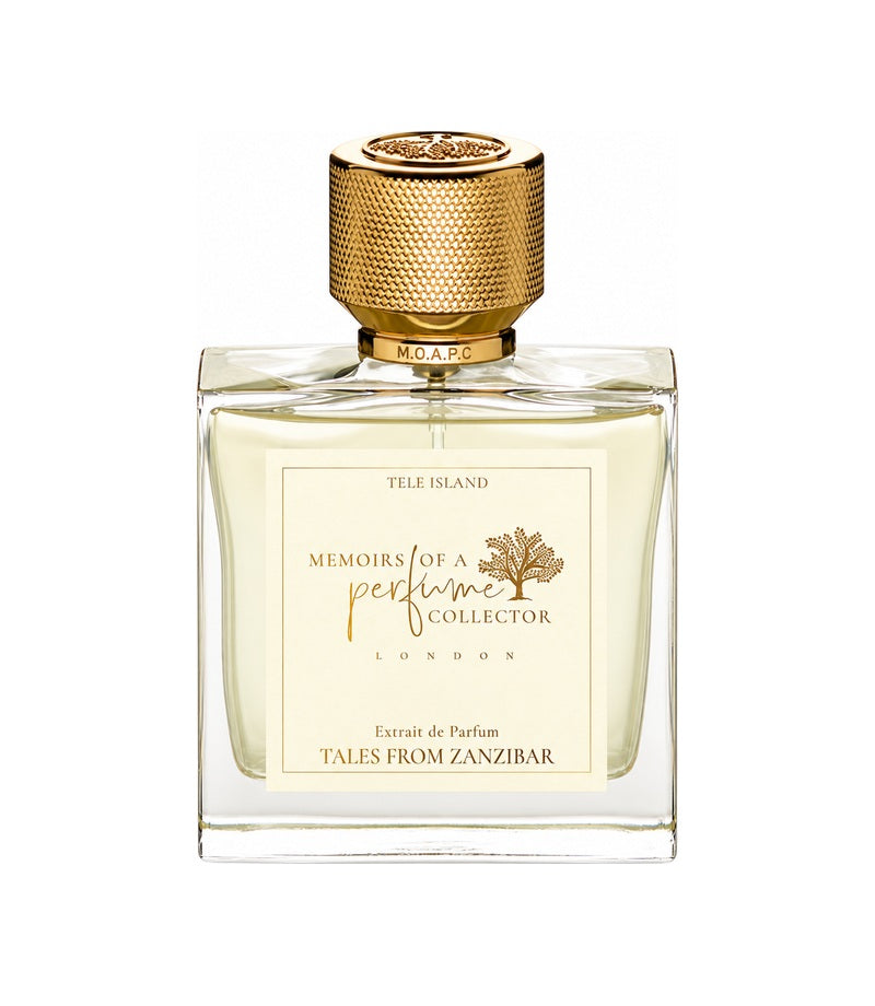 TALES FROM ZANZIBAR by MEMOIRS OF A PERFUME COLLECTOR full bottle on pure white