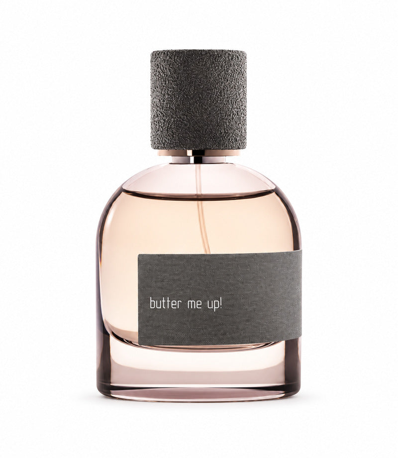 BUTTER ME UP by PARFUM BURO original full bottle on pure white