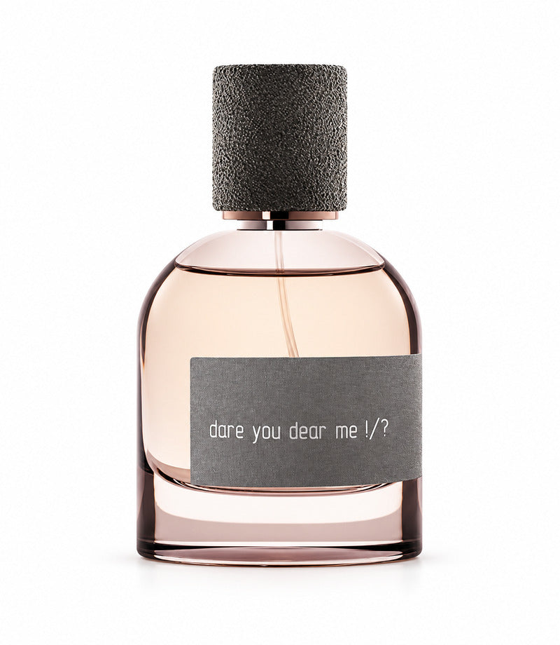 DARE YOU DEAR ME by PARFUM BURO original full bottle on pure white