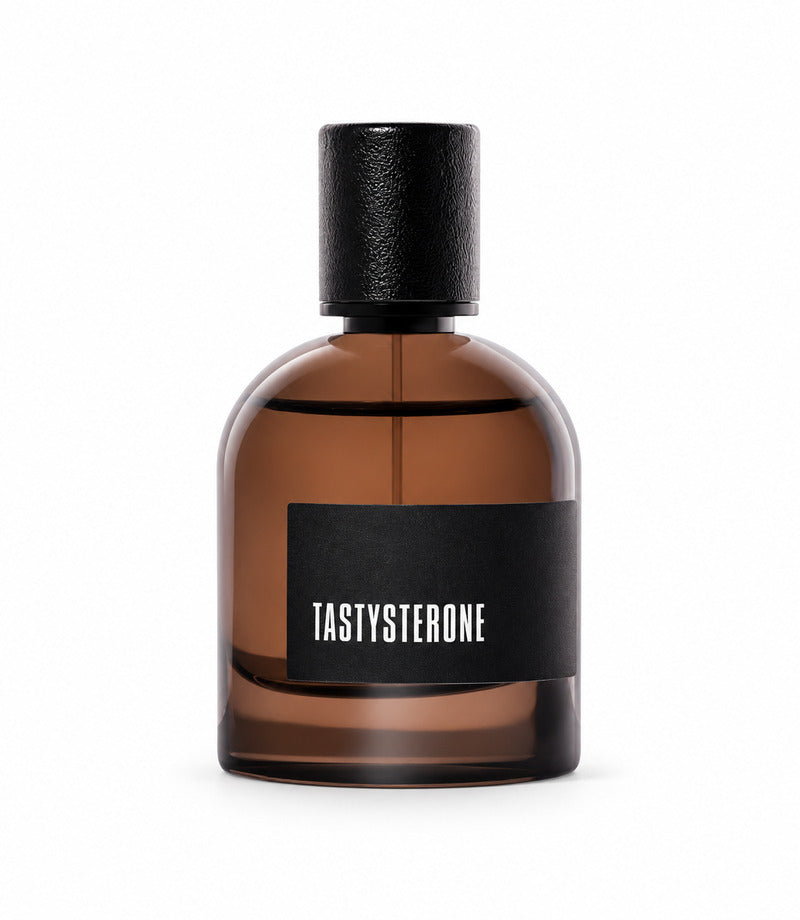 TASTYSTERONE by PARFUM BURO original full bottle on pure white