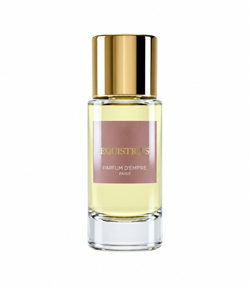 EQUISTRIUS by PARFUM D'EMPIRE original full bottle on pure white