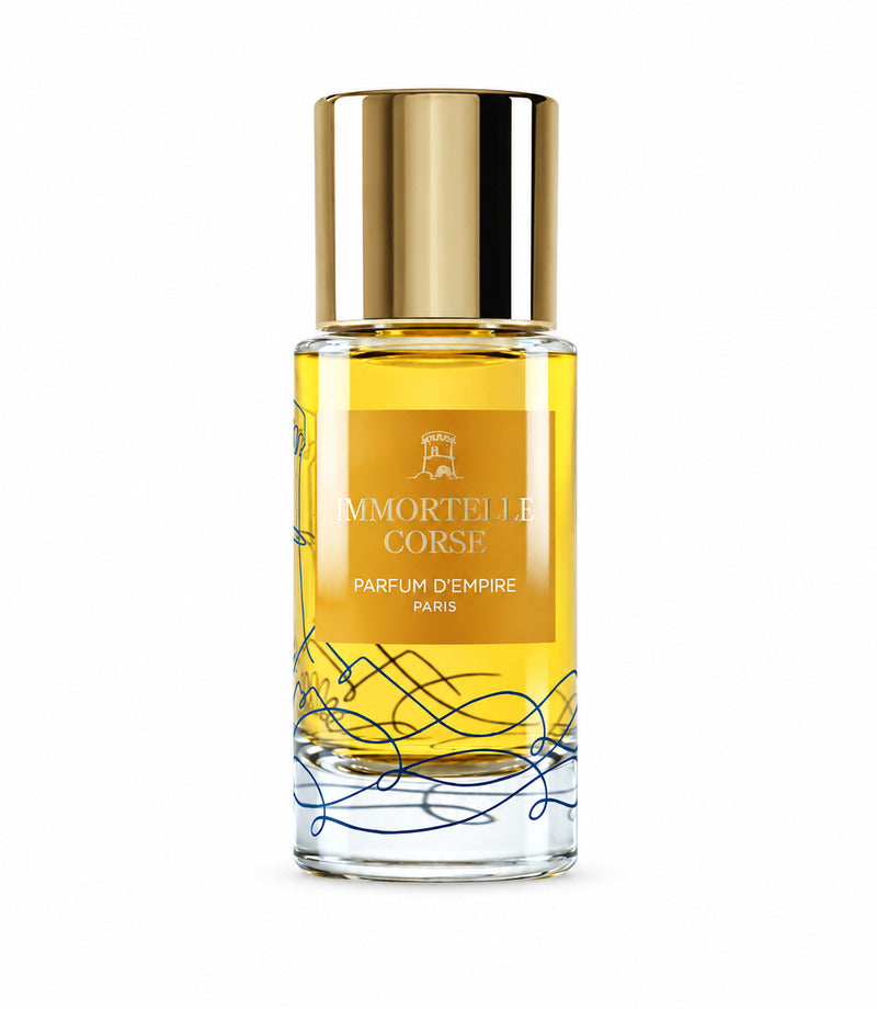 IMMORTELLE CORSE by PARFUM D'EMPIRE original full bottle on pure white