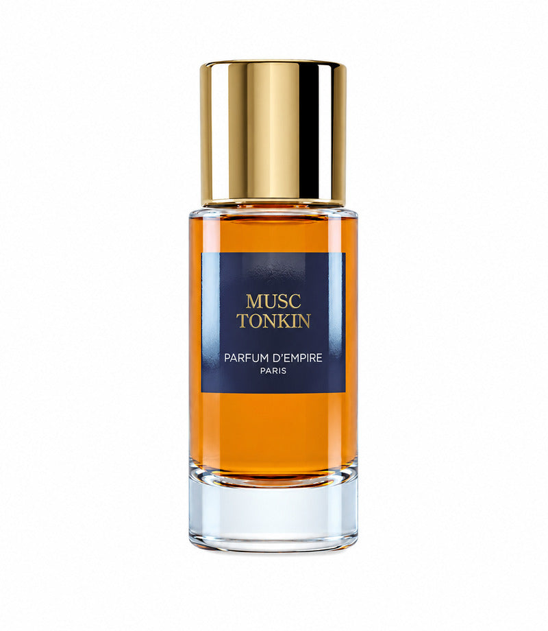 MUSC TONKIN by PARFUM D'EMPIRE original full bottle on pure white