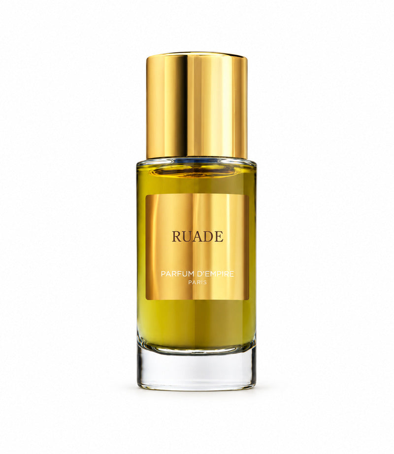 RUADE by PARFUM D'EMPIRE original full bottle on pure white