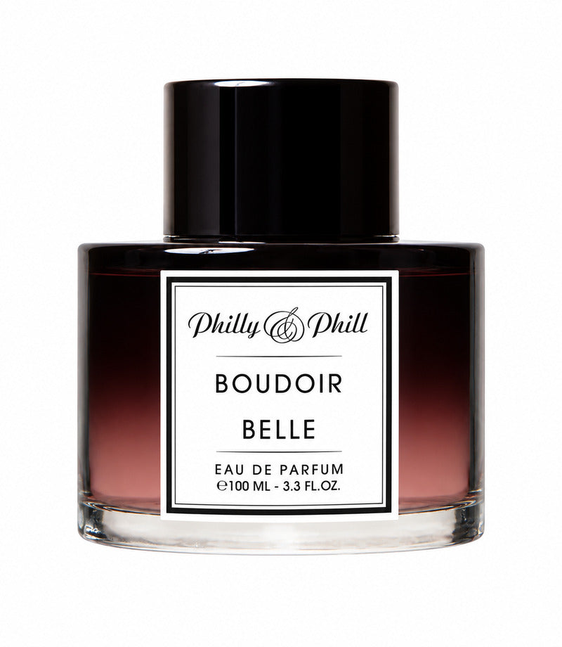 BOUDOIR BELLE by PHILLY & PHILL original full bottle on pure white