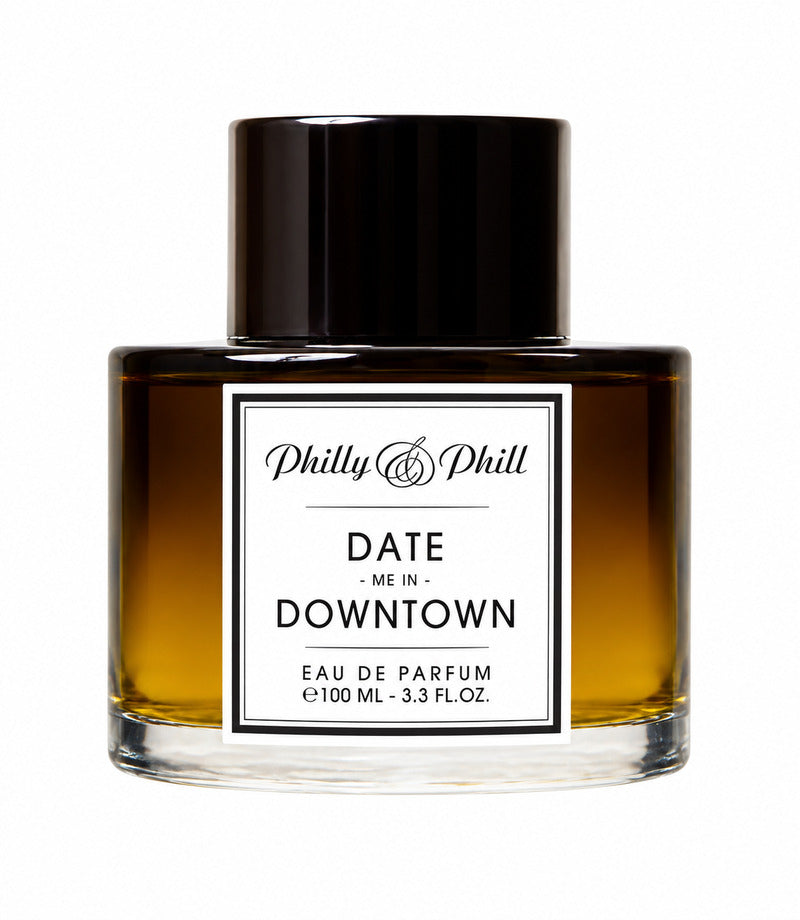 DATE ME IN DOWNTOWN by PHILLY & PHILL original full bottle on pure white