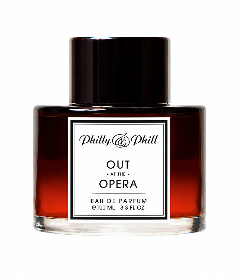 OUT AT THE OPERA by PHILLY & PHILL original full bottle on pure white