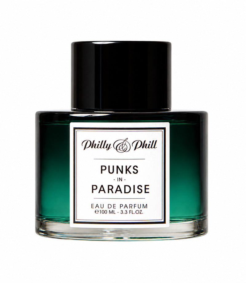PUNKS IN PARADISE by PHILLY & PHILL original full bottle on pure white