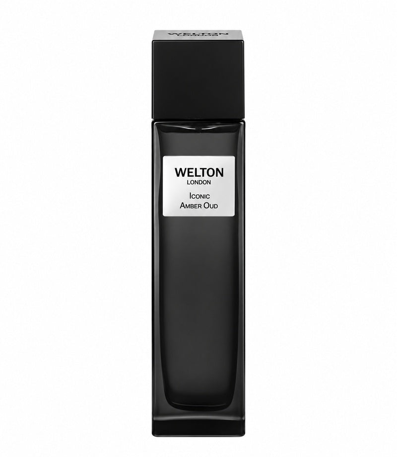 Iconic Amber Oud by Welton London — fragrance bottle