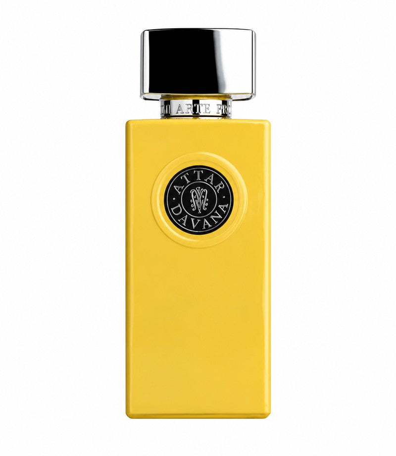 Attar/Davana authentic original fragrance bottle on white