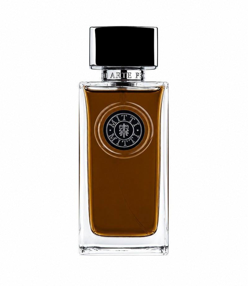 Mitti authentic original fragrance bottle on white