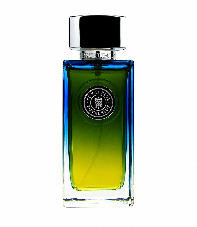 Royal Blue authentic original fragrance bottle on white