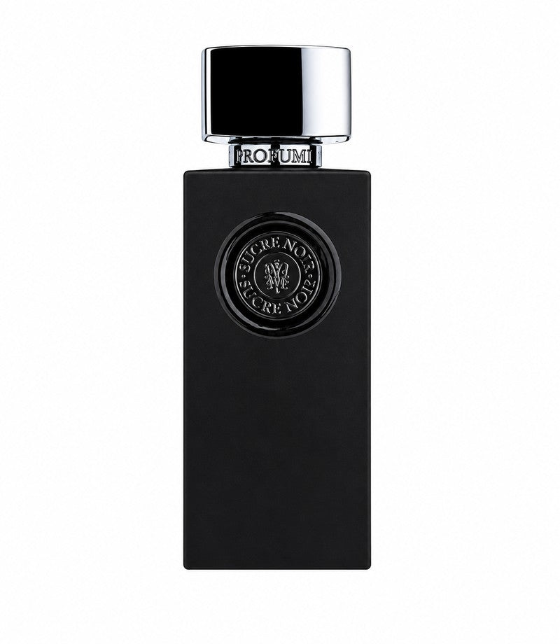 Sucre Noir authentic original fragrance bottle on white