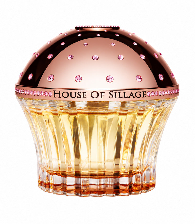 House of Sillage Hauts Bijoux authentic full perfume bottle, centered on pure white