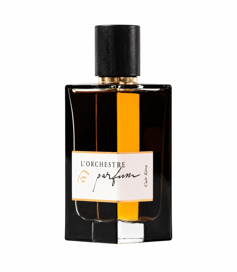 Cuir Kora original fragrance bottle