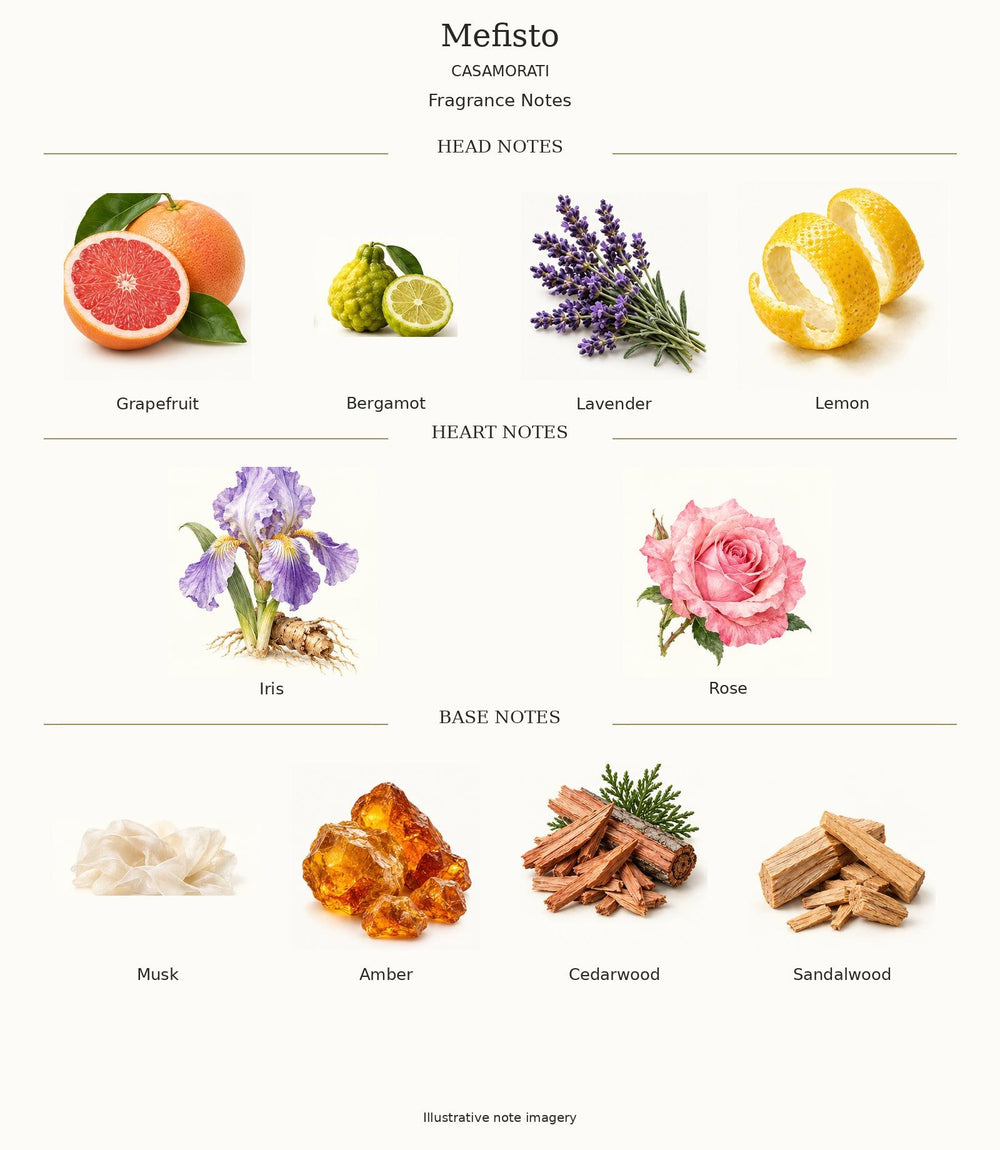 MEFISTO by CASAMORATI — complete fragrance notes