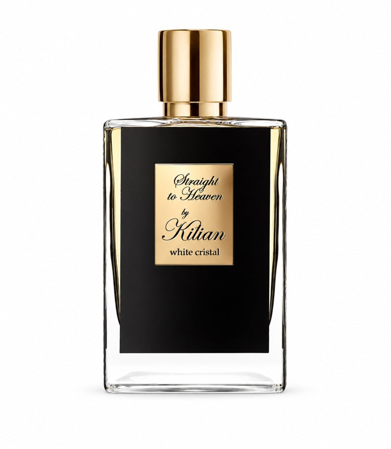 Kilian Straight To Heaven — White Cristal — authentic 50 ml original bottle on pure white