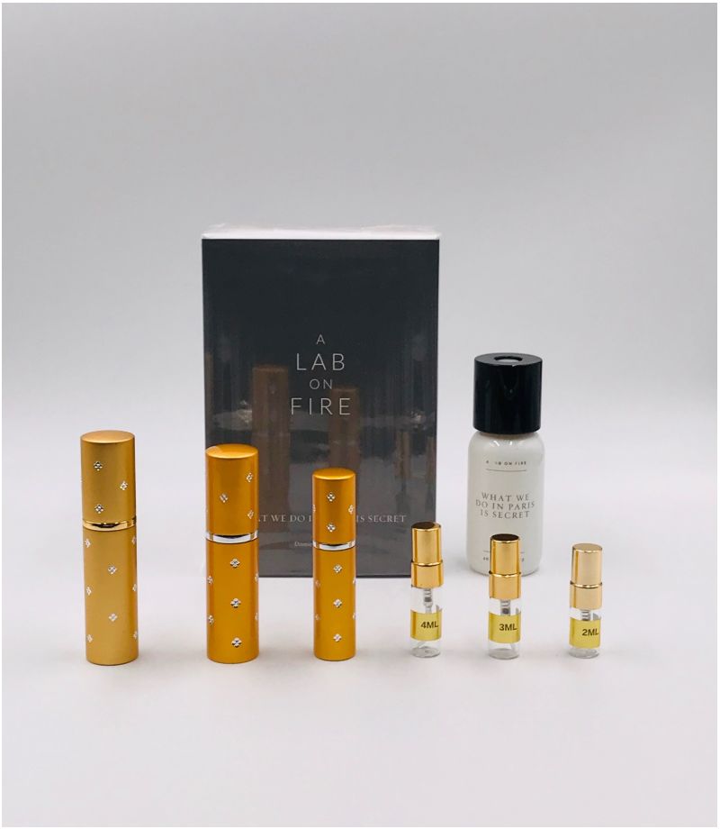 A LAB ON FIRE WHAT WE DO IN PARIS IS SECRET – Rich and Luxe